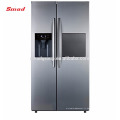 Réfrigérateur de double porte latérale à la maison avec le réfrigérant R600a